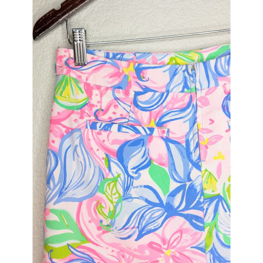 Lilly Pulitzer Ariana Shorts Sz 0 Multi Havana Cocktail Resort Vacation Beachy - Picture 5 of 7